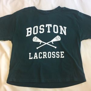 Brandy Melville Boston Lacrosse Tee